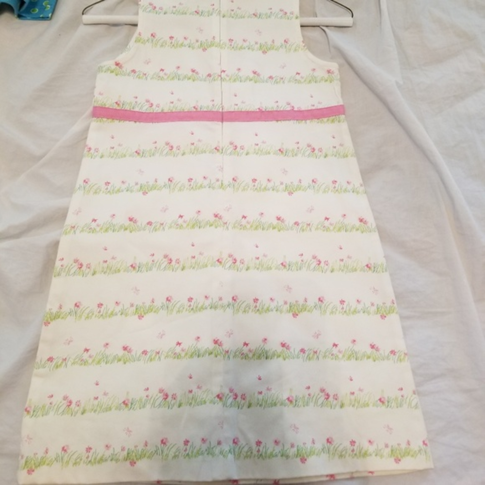 Hartstrings 6X White Floral‎ Spring Dress